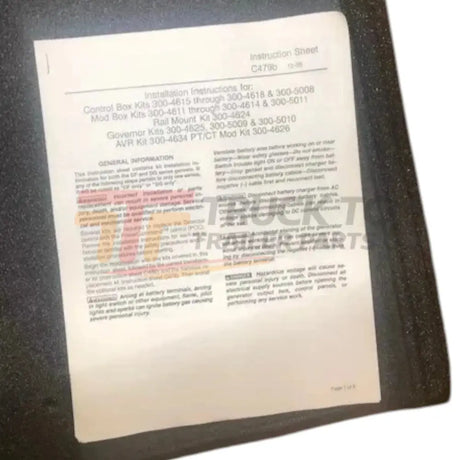 PCC3100 Genuine Cummins Power Command Control - Truck To Trailer