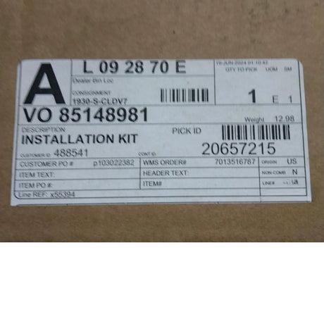85148981 Genuine Mack Installation Kit - Truck To Trailer