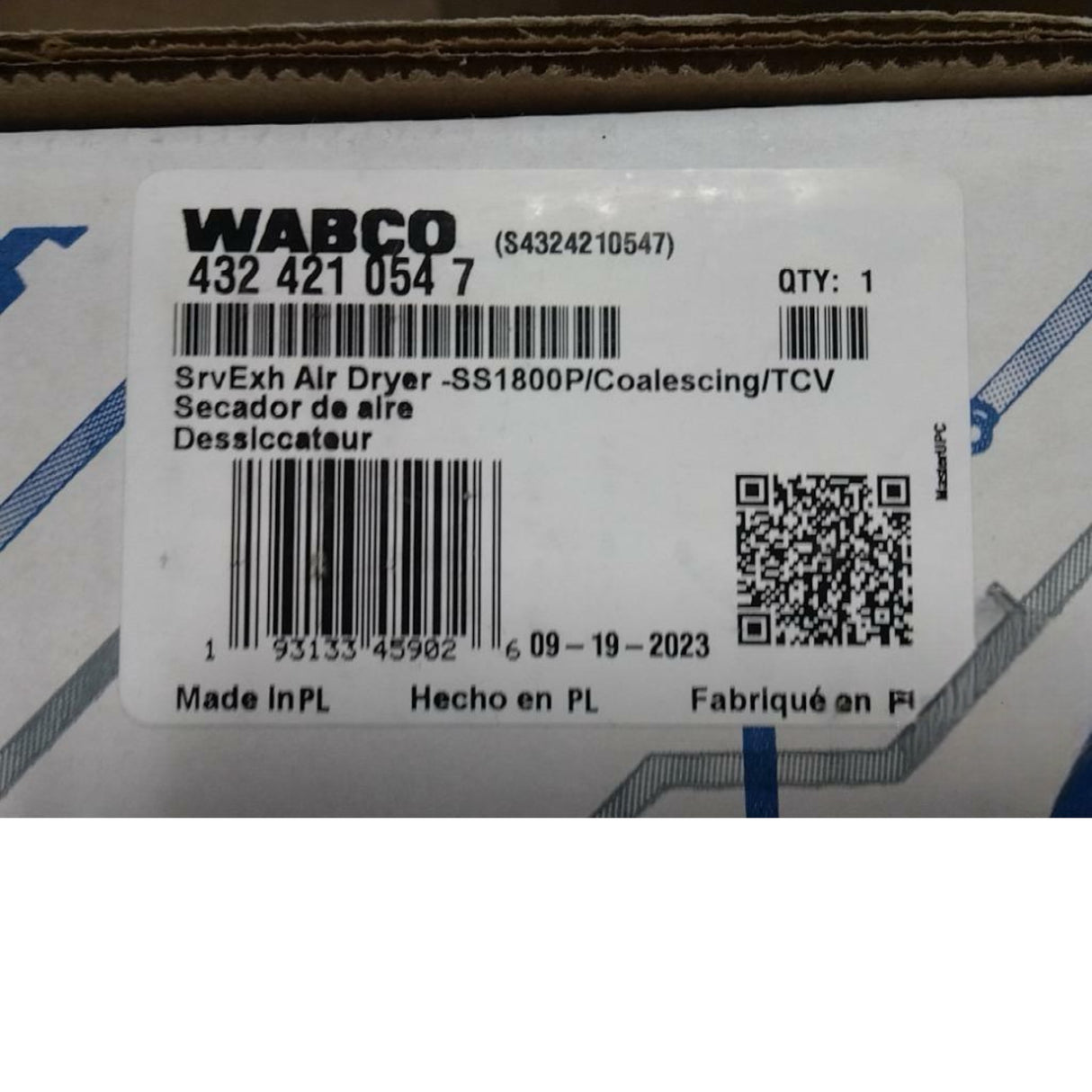 85143199 Genuine Mack Air Dryer