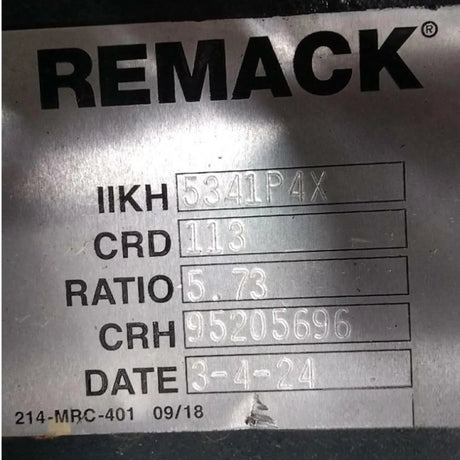 11KH5341P4X Genuine Mack CRD 113 5.73R Course SPLI - Truck To Trailer