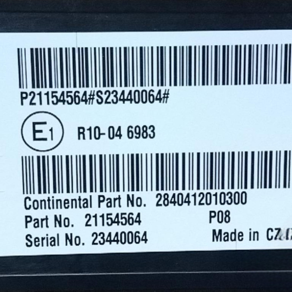 21154564 Genuine Mack Control Unit