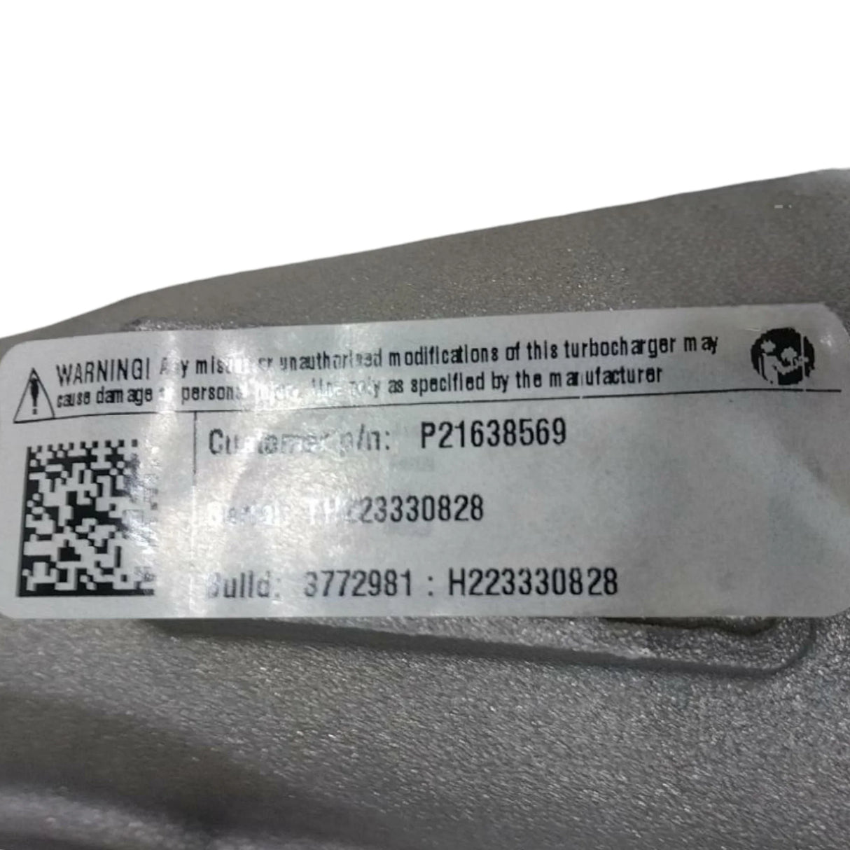 21638569 Genuine Mack Turbocharger - Truck To Trailer