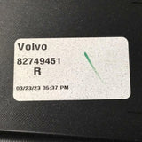 82749451 Genuine Volvo Black Right Chassis Fairing - Truck To Trailer