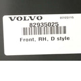 82935025 Genuine Volvo Chassis Fairing - Truck To Trailer