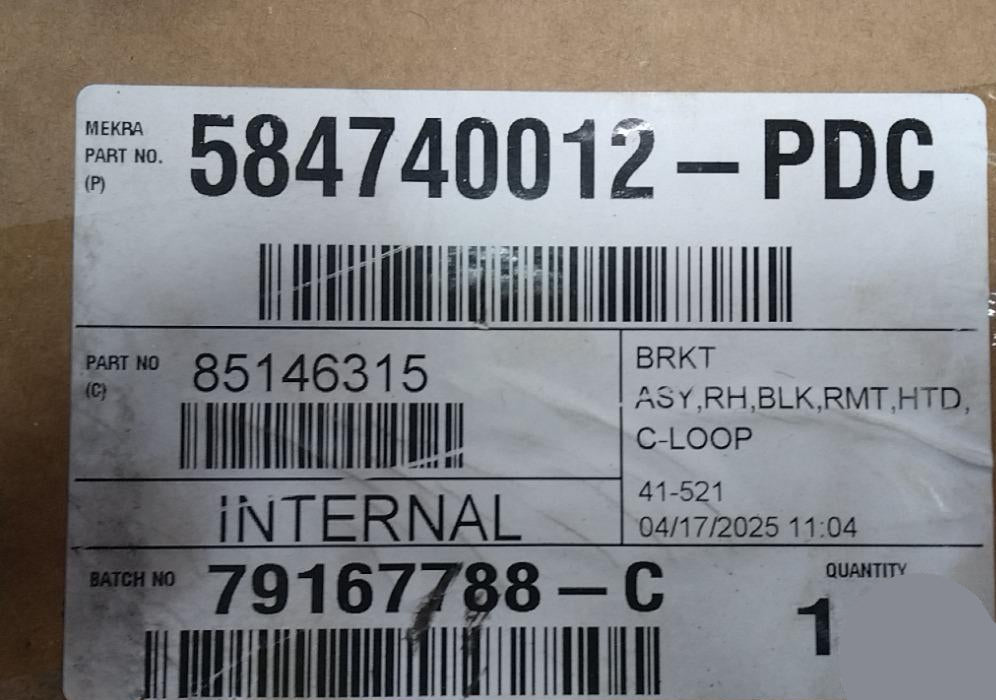85146315 Genuine Mack Mirror