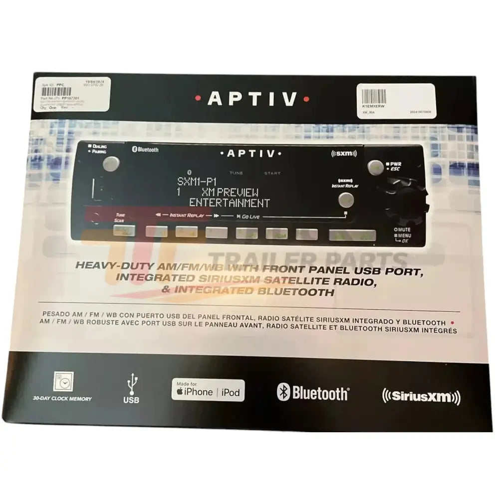 PP107201 Genuine Freightliner Digital Radio AM/FM/WB USB Port - Truck To Trailer
