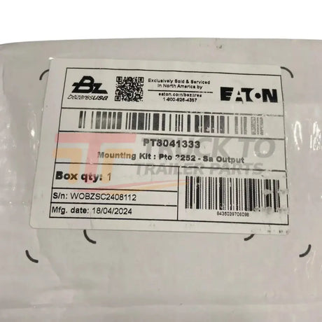 PT3252PME633SA Genuine Eaton PTO Power Take Off - Truck To Trailer