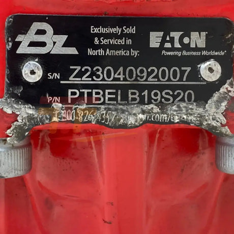 PTBELB19S20 Genuine Eaton Hydraulic Gear Pump 19Gal - Truck To Trailer