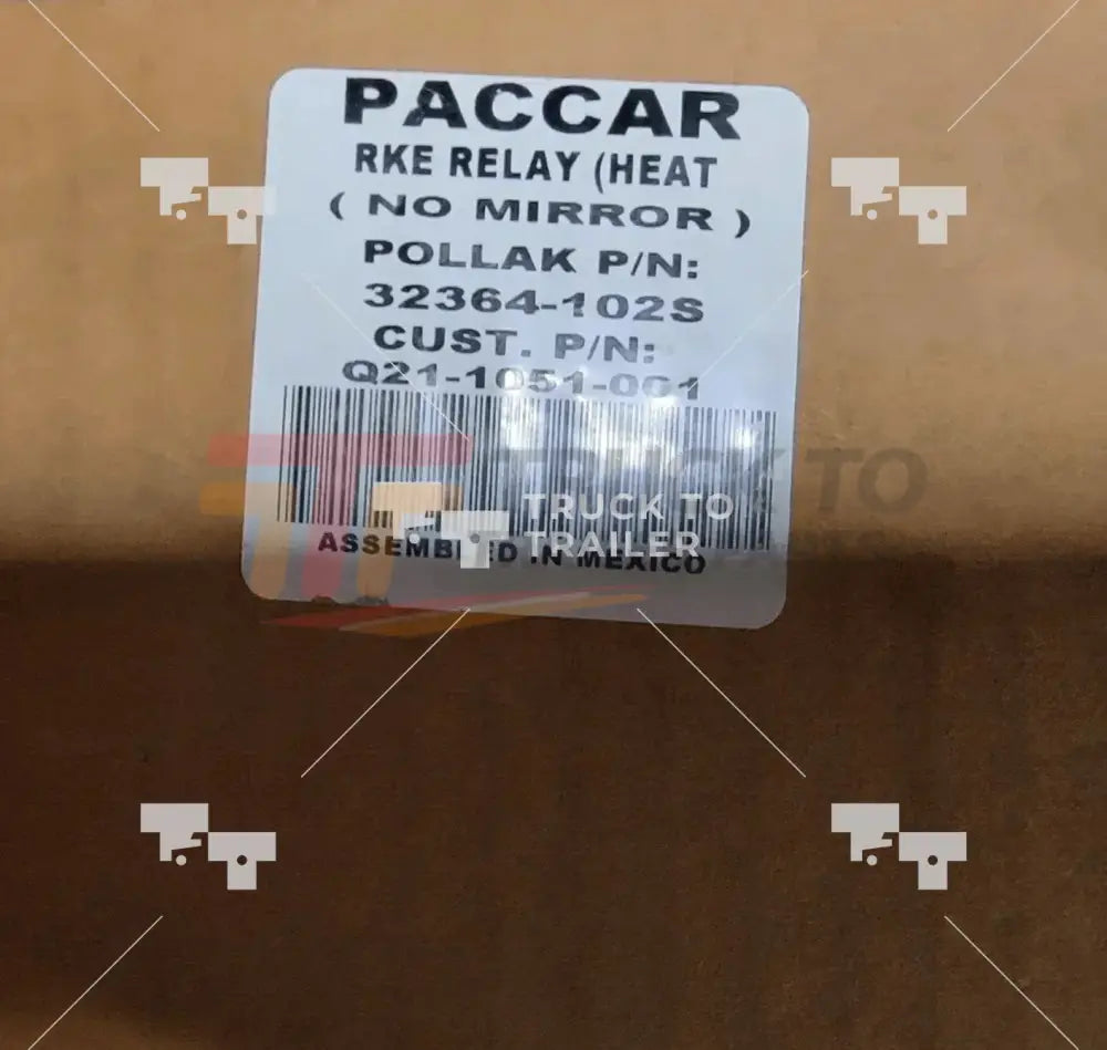 Q211051102 Genuine Paccar Door Control Module - Truck To Trailer