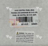 Q21-6008 Genuine Peterbilt Cab Hvac Control Panel - Truck To Trailer