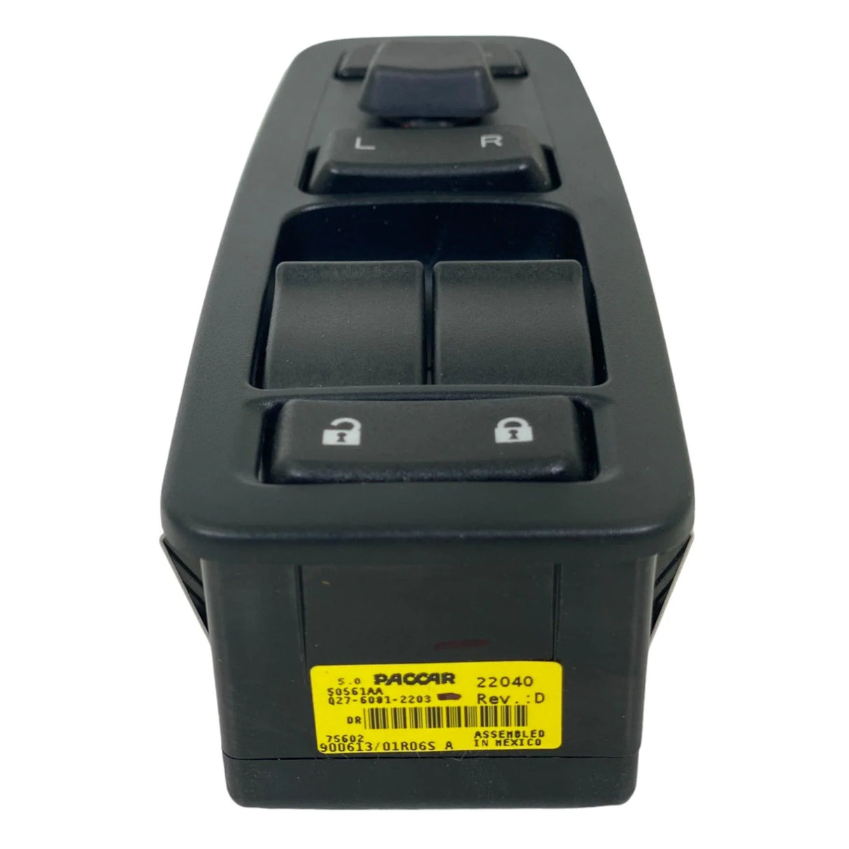 Q27-6081-2201 Genuine Paccar Window Drivers Side Switch Module - Truck To Trailer