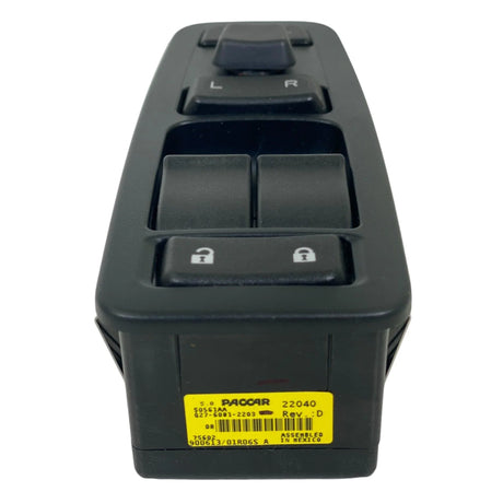 Q27-6081-2203 Genuine Paccar Window Drivers Side Switch Module - Truck To Trailer