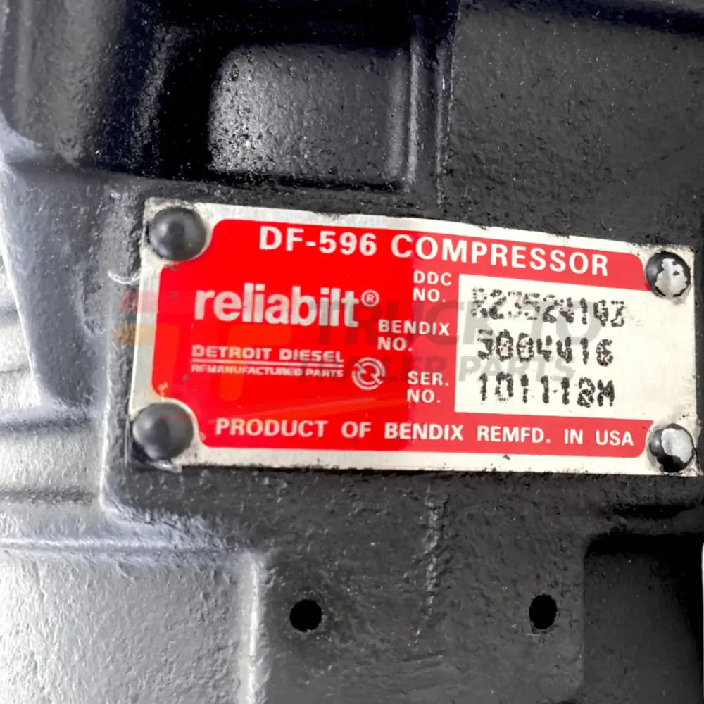 R23524143 Genuine Detroit Diesel Air Compressor 28 Cfm For Dd Series 60 - Truck To Trailer
