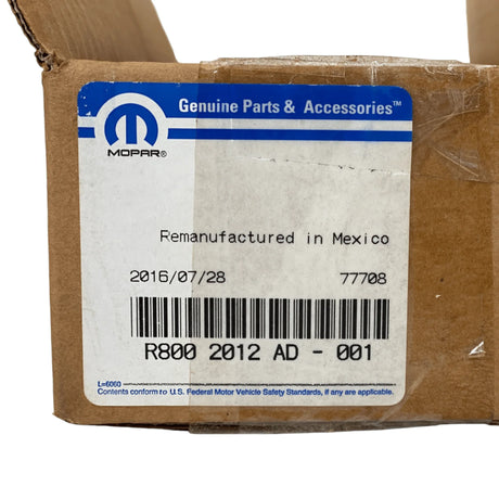 R8002012Ad Genuine Mopar Cummins Diesel Fuel Injector Set Of 6 - Truck To Trailer