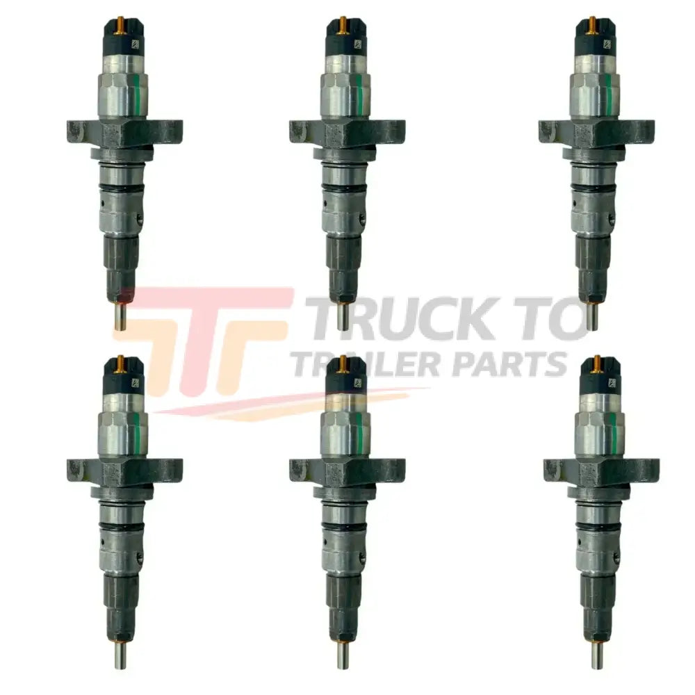 5135790ab Oem Mopar Fuel Injectors Set Of 6 For 2004-2009 5.9L - Truck To Trailer