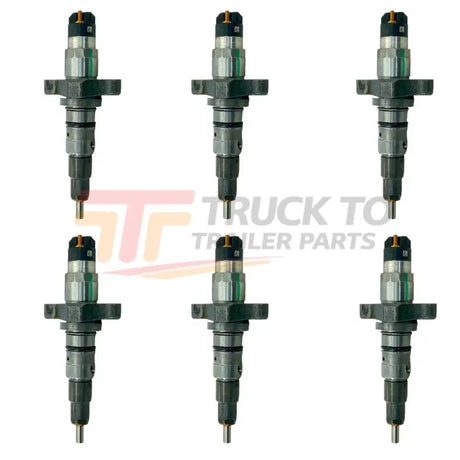 5135790ab Oem Mopar Fuel Injectors Set Of 6 For 2004-2009 5.9L - Truck To Trailer