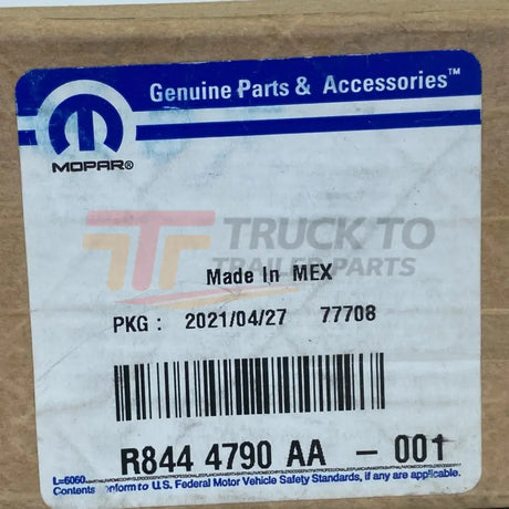 R8504671Aa Genuine Mopar Fuel Injectors Set Of 6 2019-2021 Ram 3500 6.7L - Truck To Trailer