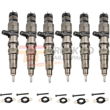 Ra4600701387 Oem Detroit Diesel Fuel Injector Kit Set Of Six For Dd15/Dd16 - Truck To Trailer