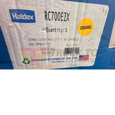 RC700EZX Genuine Haldex Clutch Kit - Truck To Trailer