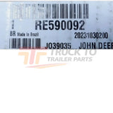 RE590092 JOHN DEERE FLEXIBLE ELBOW EXHAUST PIPE - Truck To Trailer