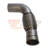 RE590092 JOHN DEERE FLEXIBLE ELBOW EXHAUST PIPE - Truck To Trailer