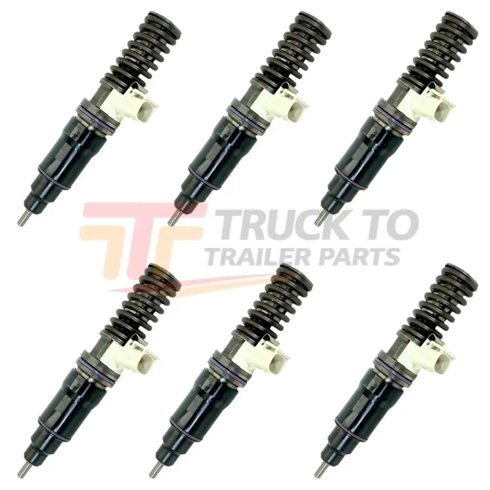 RFE4E00001 Genuine Detroit Diesel Fuel Injectors Set Of 6 - Truck To Trailer
