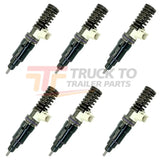 RFE4E00001 Genuine Detroit Diesel Fuel Injectors Set Of 6 - Truck To Trailer