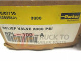 RPL-100-A Parker Pilot Operated Relief Valve 3000 Psi - Truck To Trailer