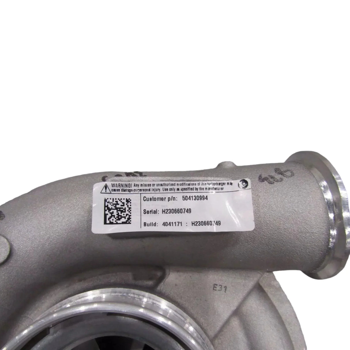 504130994 Genuine Holset Turbocharger HX55 - Truck To Trailer