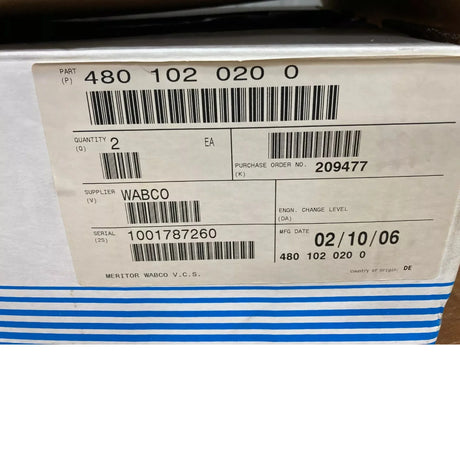 4801020200 Genuine Wabco ABS Trailer Modulator - Truck To Trailer