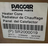 SR2000019 Genuine Paccar HVAC Heater Core - Truck To Trailer