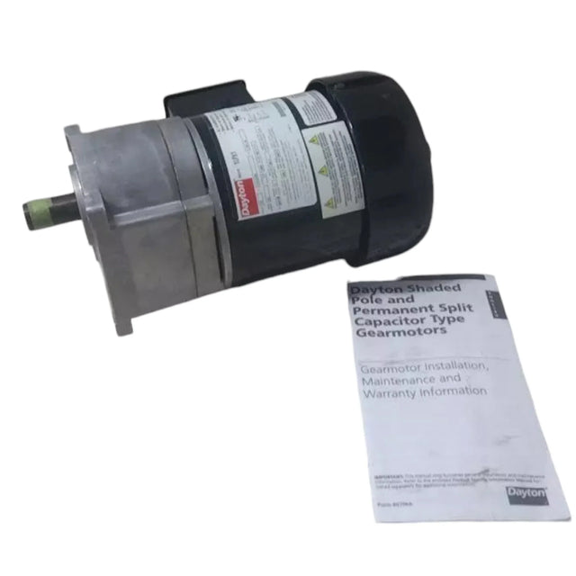 1LPX1 Dayton Max Torque AC Gearmotor 0.2 Input HP 30 RPM 115/230VAC - Truck To Trailer