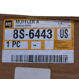 8S-6443 Genuine Caterpillar Exhaust Muffler - Truck To Trailer