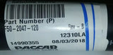 F502047120 Genuine Paccar A/C Air Conditioner Hose - Truck To Trailer
