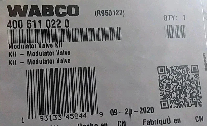 4006110220 Genuine Wabco Modulator Valve Kit - Truck To Trailer