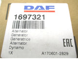 0124555123 DAF Alternator 24V
