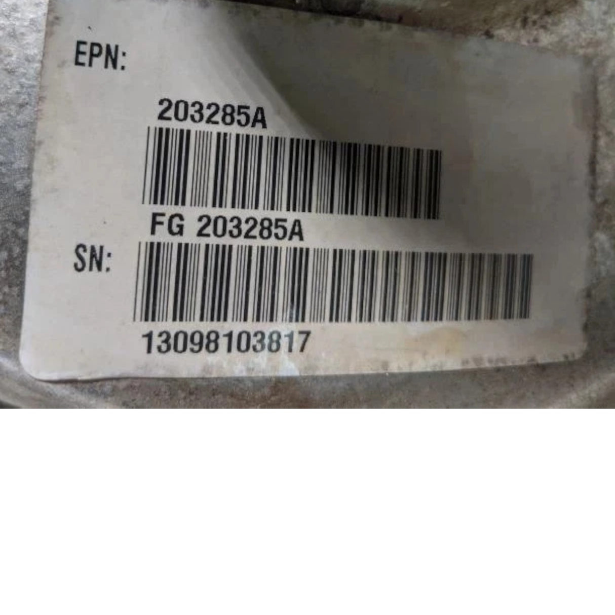 FG203285A Genuine Cummins Horizontal Exhaust After Treatment DPF Assembly