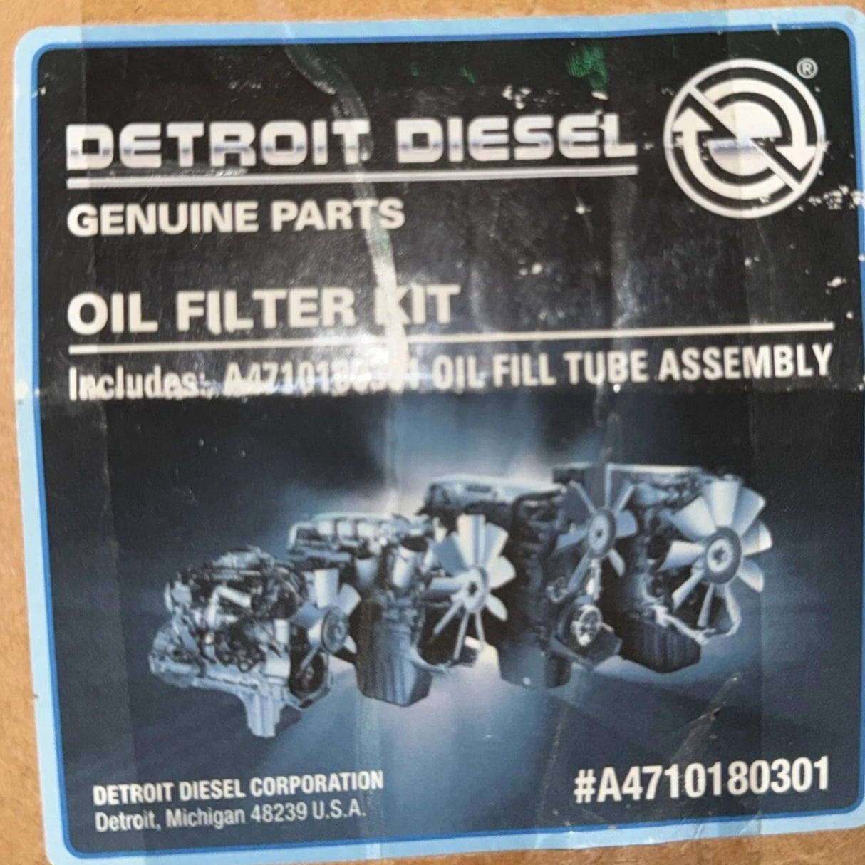 DDE-A4710180301 Genuine Detroit Diesel Oil Filler Neck