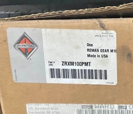 ZRXM100PMT Genuine International Steering Gear Assembly