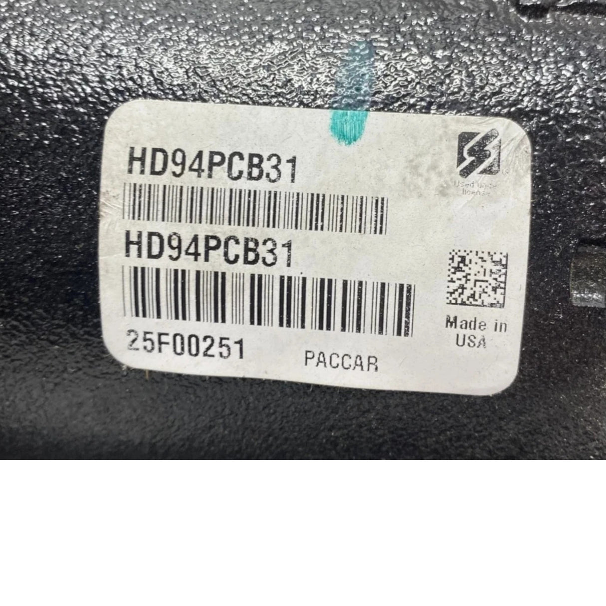 HD94PCB31 Genuine Paccar Steering Gear