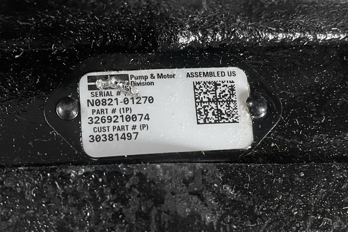 30381497 Genuine Parker Chelsea Hydraulic Pump