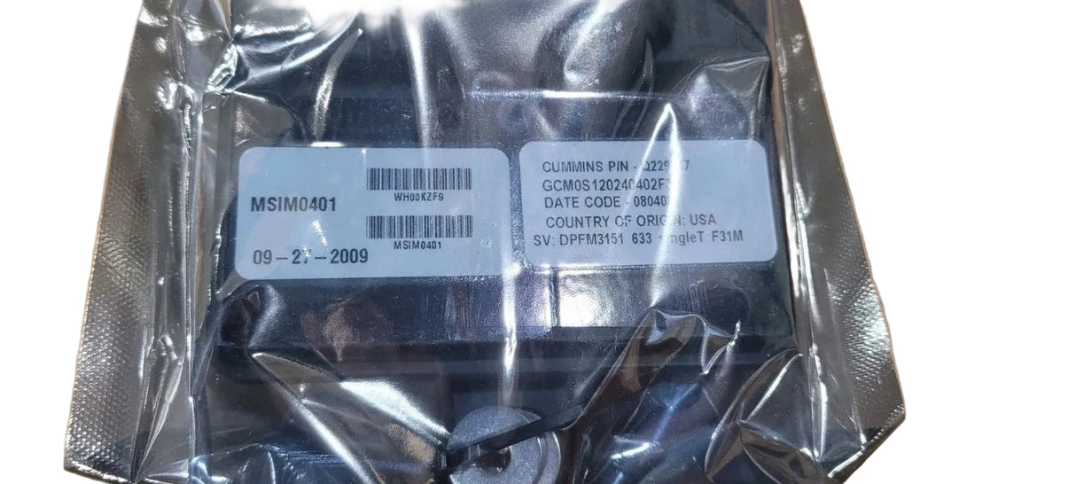 Q229747 Genuine Cummins DPF Monitor System Kit