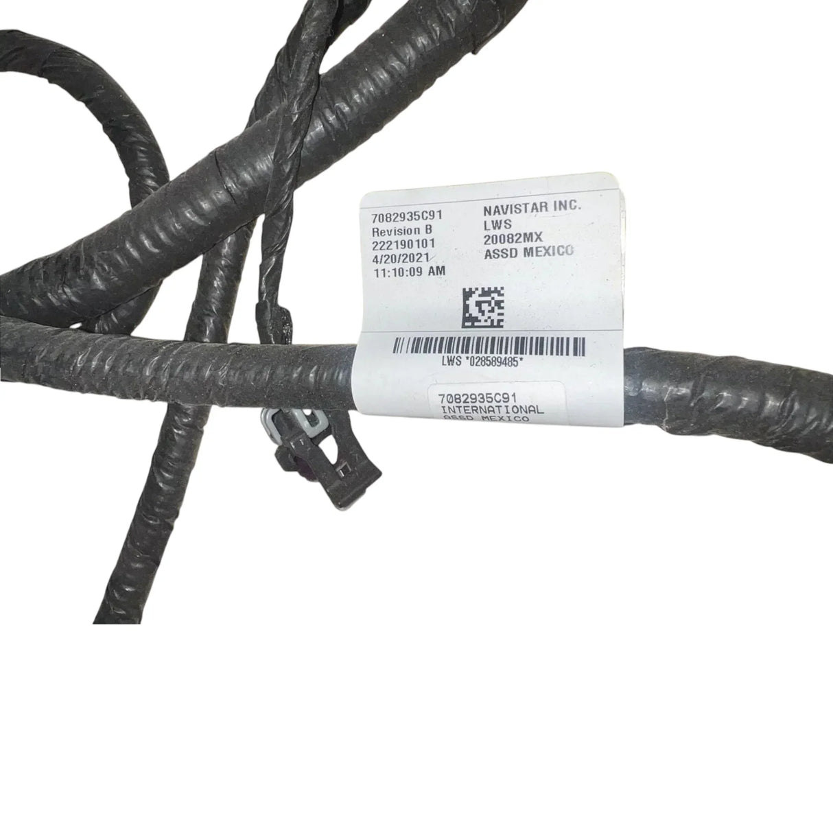 7082935C91 Genuine International Engine Wiring Harness - Truck To Trailer