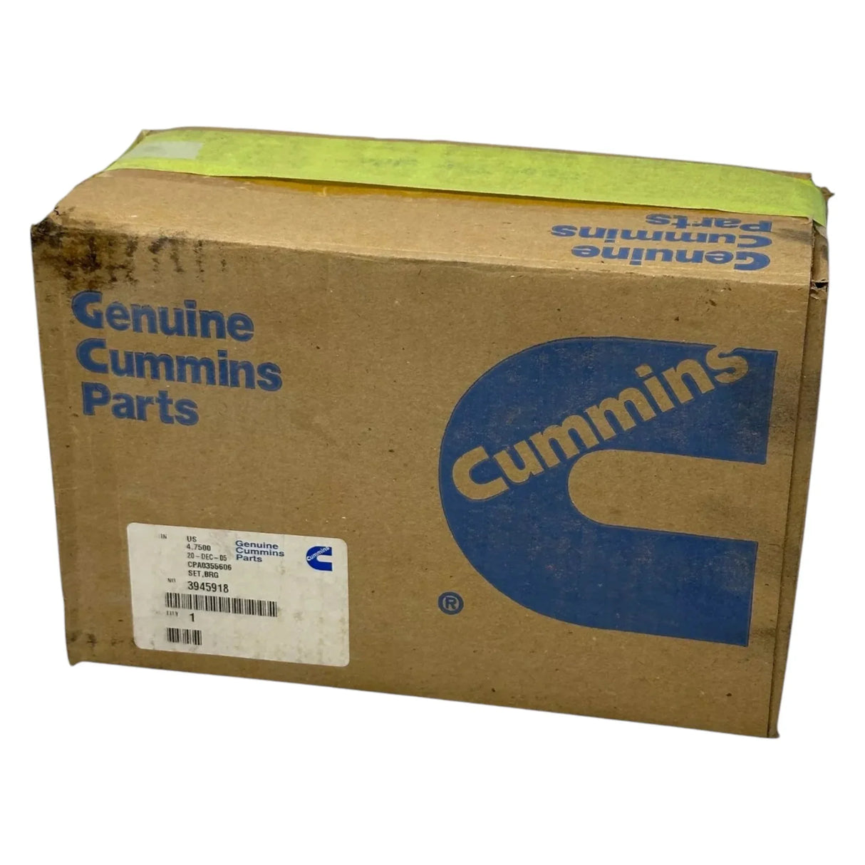 3945918 Cummins Main Bearing Set - Truck To Trailer