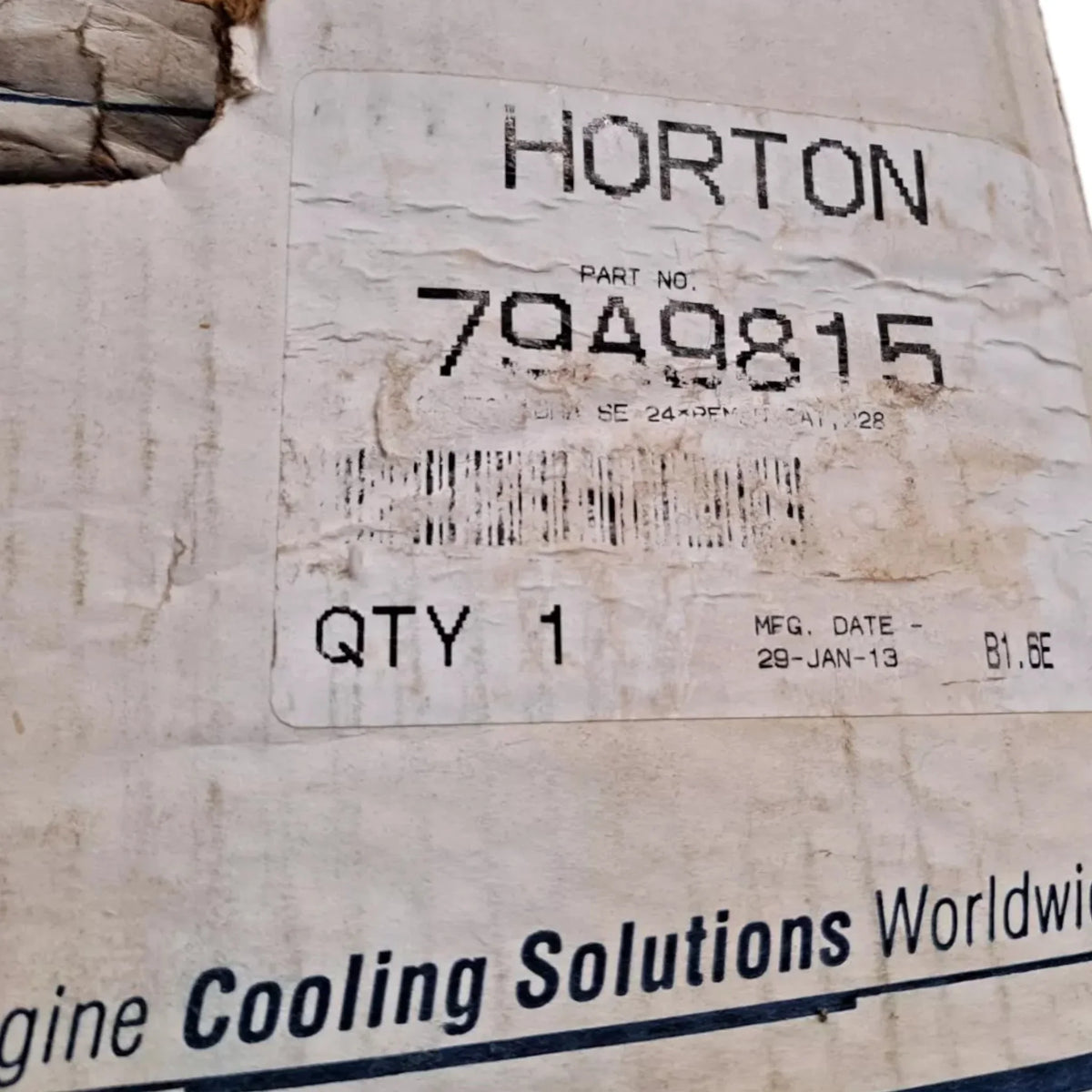 79A9815 Genuine Horton Fan Clutch - Truck To Trailer