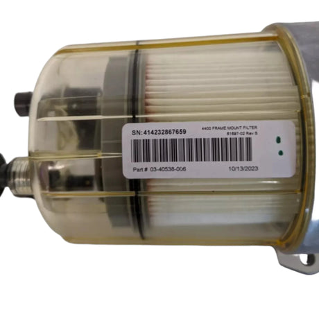 03-40538-006 Genuine Freightliner Fuel Water Separator - Truck To Trailer