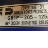 GB1P-205-125A Genuine Muncie Power Take Off Gear Box - Truck To Trailer
