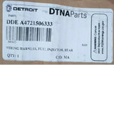 A4721506333 Genuine Detroit Diesel Rear Fuel Injector Engine Harness - Truck To Trailer