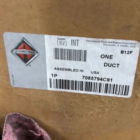 7085794C91 Genuine International Air Inlet Duct Assembly - Truck To Trailer