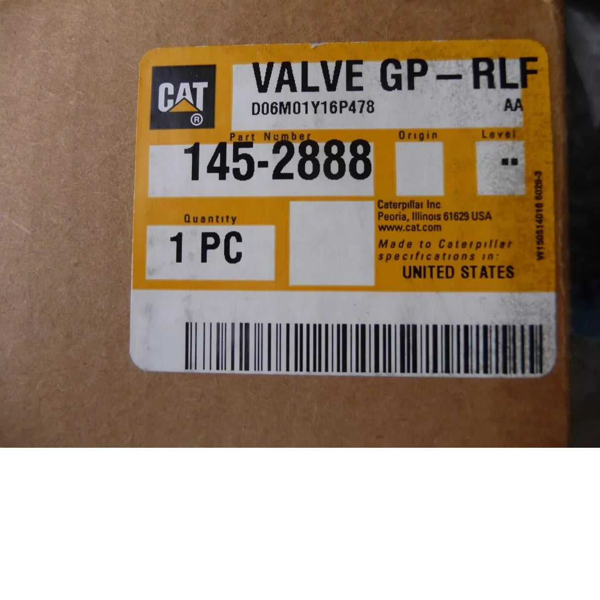 145-2888 Caterpilar Valve GP-RLF - Truck To Trailer